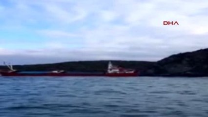 Balıkesir Marmara'da Karaya Oturan Gemide İncelemede Bulunuldu