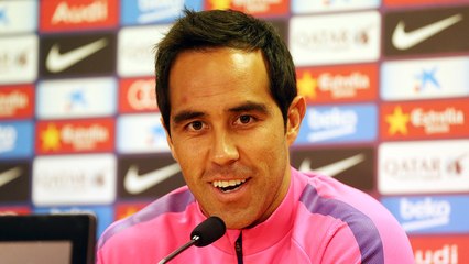 Claudio Bravo: "El partido contra la Real Sociedad será especial"