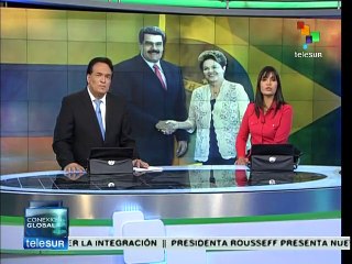 Nicolás Maduro se reúne con Dilma Rousseff