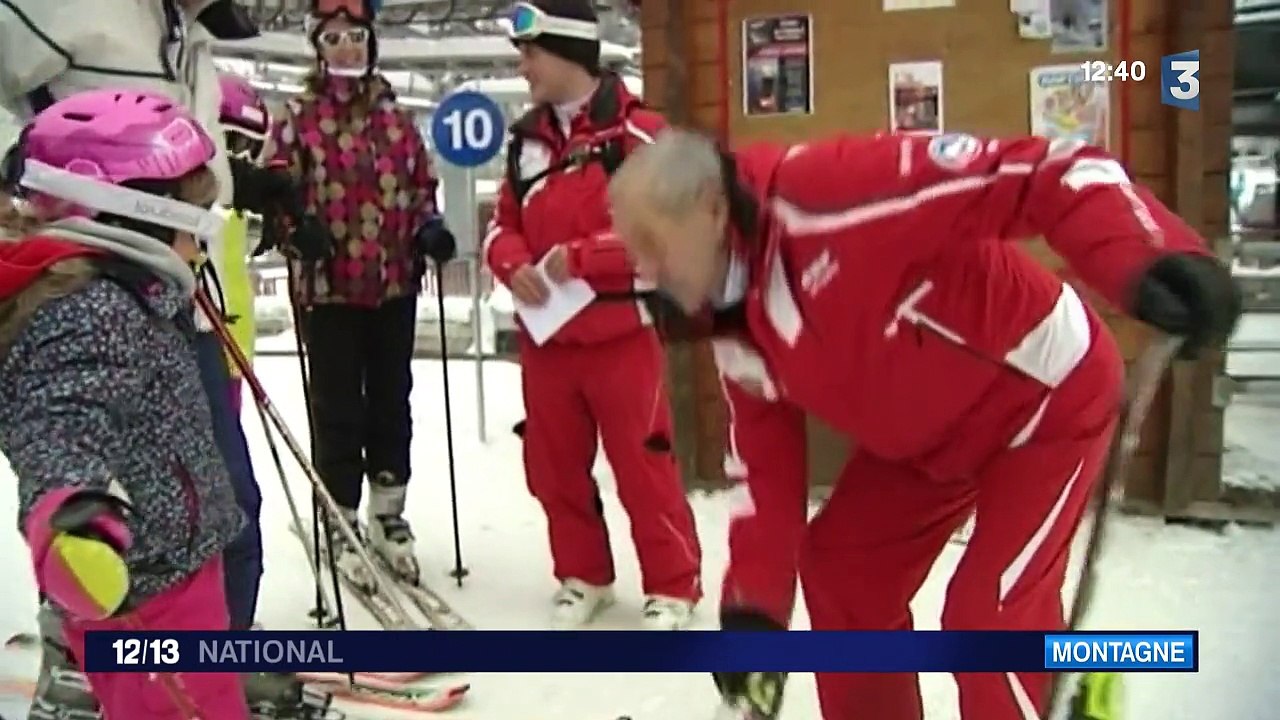 André, 80 ans, moniteur de ski