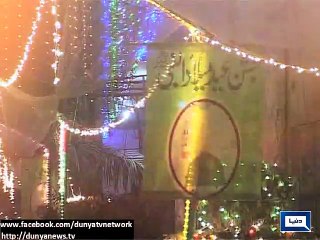 Multan Streets lighten up to Celeberate Eid Miladun Nabi - 2nd January 2015