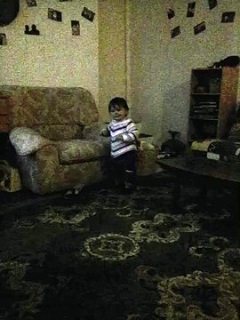 Jeanne qui marche le 2 janv 2015