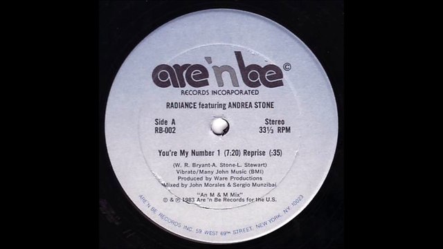 Radiance feat Andrea Stone - You're My Number 1 (1983)