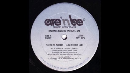 Radiance feat Andrea Stone  - You're My Number 1 (1983)
