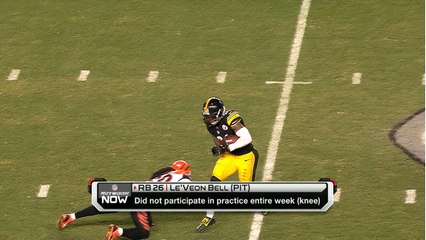Bell out for AFC Wild Card matchup vs Ravens