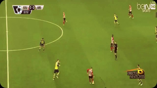 Southampton 2-0 Arsenal All Goals & Highlights 2015