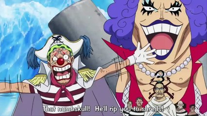 4AllOtakus -HD- Luffy and Whitebeard in Marineford Funny Moment