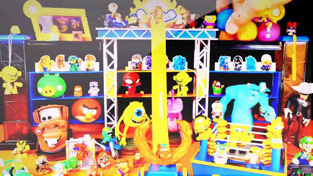 Kids Tube Play Doh Toy Surprise Squinkies Power Rangers Disney Pixar Cars Toys Simpsons and More!