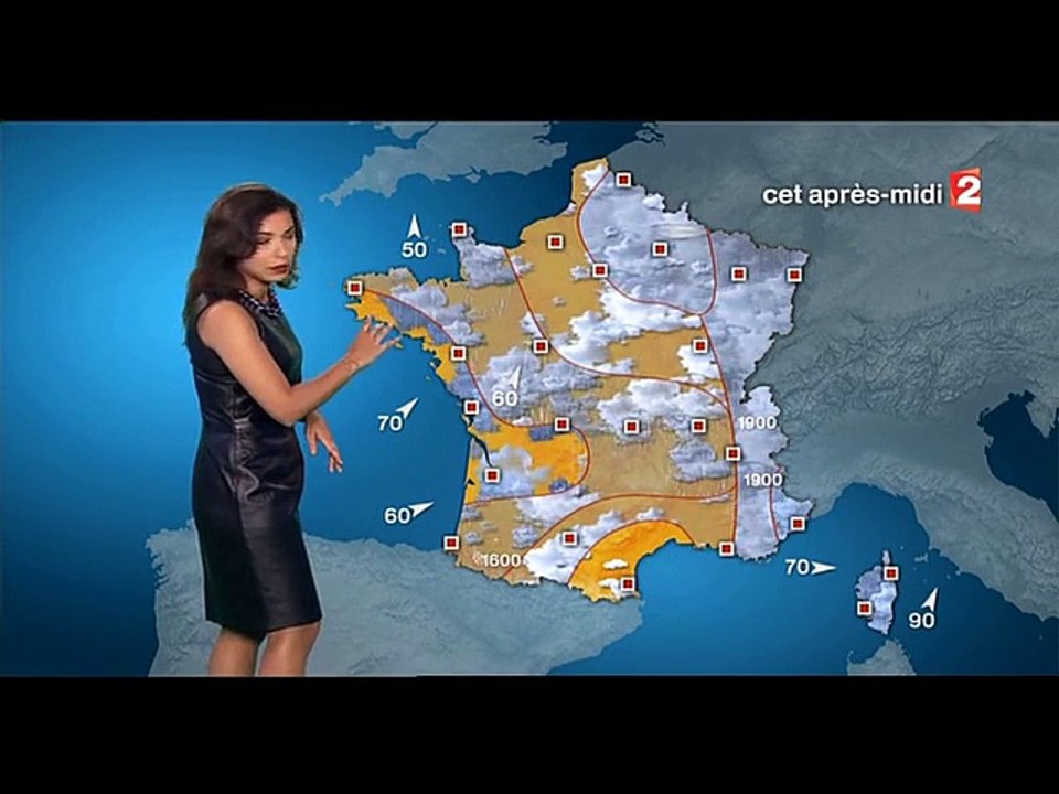 2014 11 15 - ANAIS BAYDEMIR - FRANCE 2 - LA METEO