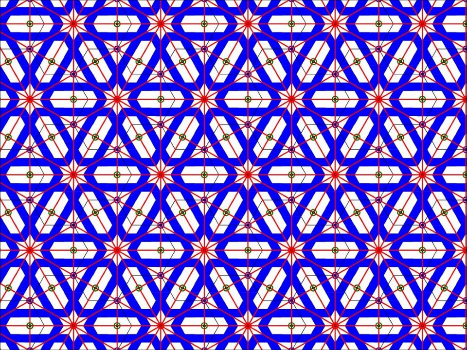 The magic of articulated hexagonal tiles (1)