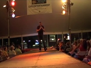 Mario Kombou sings Just Pretend at Elvis Week video