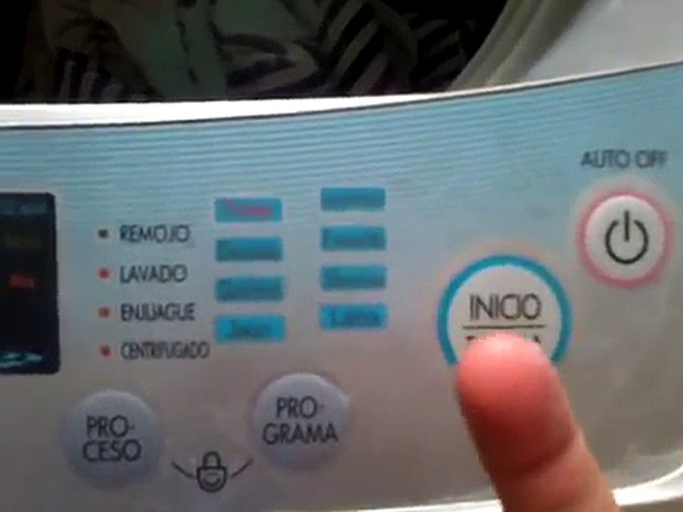 Como usar o manejar Lavadora LG