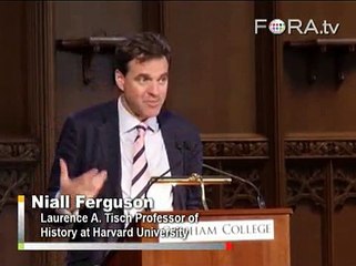 Niall Ferguson Applies Evolutionary Theory to Finance