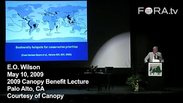 E.O. Wilson: Low Cost of Protecting Biodiversity Hotspots