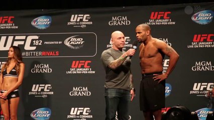Jon Jones, Daniel Cormier turn backs on each other at final face-off