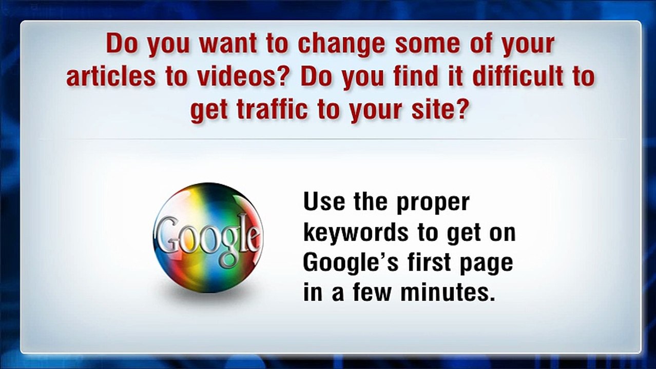 Articles To Videos | Text To video | Article Video Software | Convert Article To Video