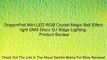 DragonPad Mini LED RGB Crystal Magic Ball Effect light DMX Disco DJ Stage Lighting. Review