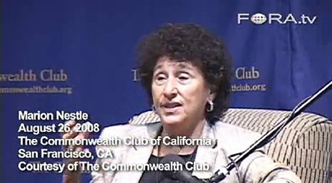 Marion Nestle Traces Pet Food Contamination
