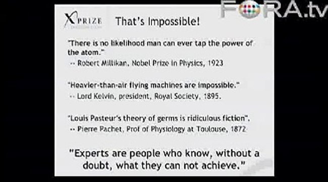Peter Diamandis - Belief That We Can Do Something
