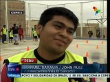 Programa deportivo en Perú aleja a jóvenes de la violencia