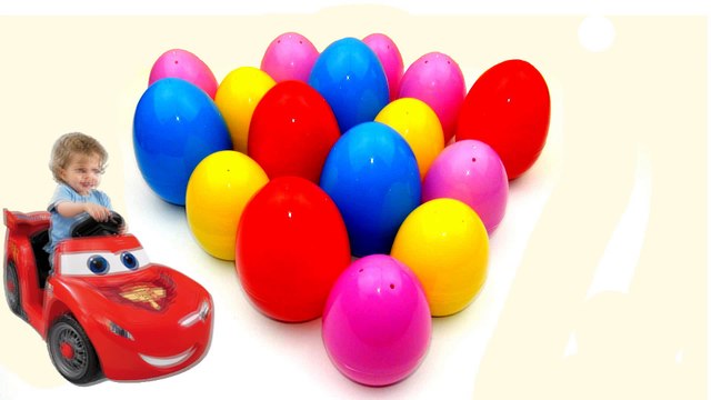 55 Kinder Surprise Surprise Eggs Cars Disney Pixar Cars 2 Киндер Сюрпризы Тачки