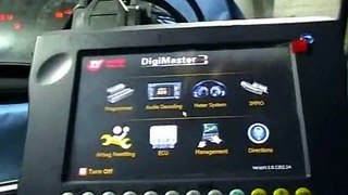 How to use digimaster 3 to program mileage odometer for VW Audi