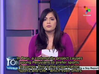 Peru: sports program for urban youth decreases crime, raises grades