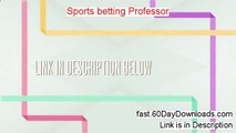 Sports Betting Professor - Sports Betting Professor