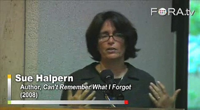 Sue Halpern on Brain Cells and Aging