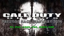 Call of Duty Ghosts Prestige Hack - February 2014 [PC, PS3, X360] [télécharger gratuit]