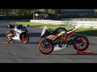 KTM RC390 British Cup Bike Unveiled
