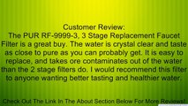 PUR RF9999-3 Water Filter Replacement Review