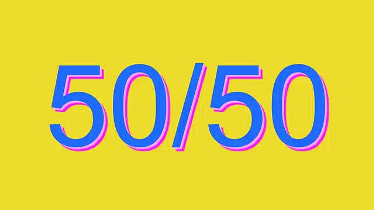 How to Pronounce 50/50
