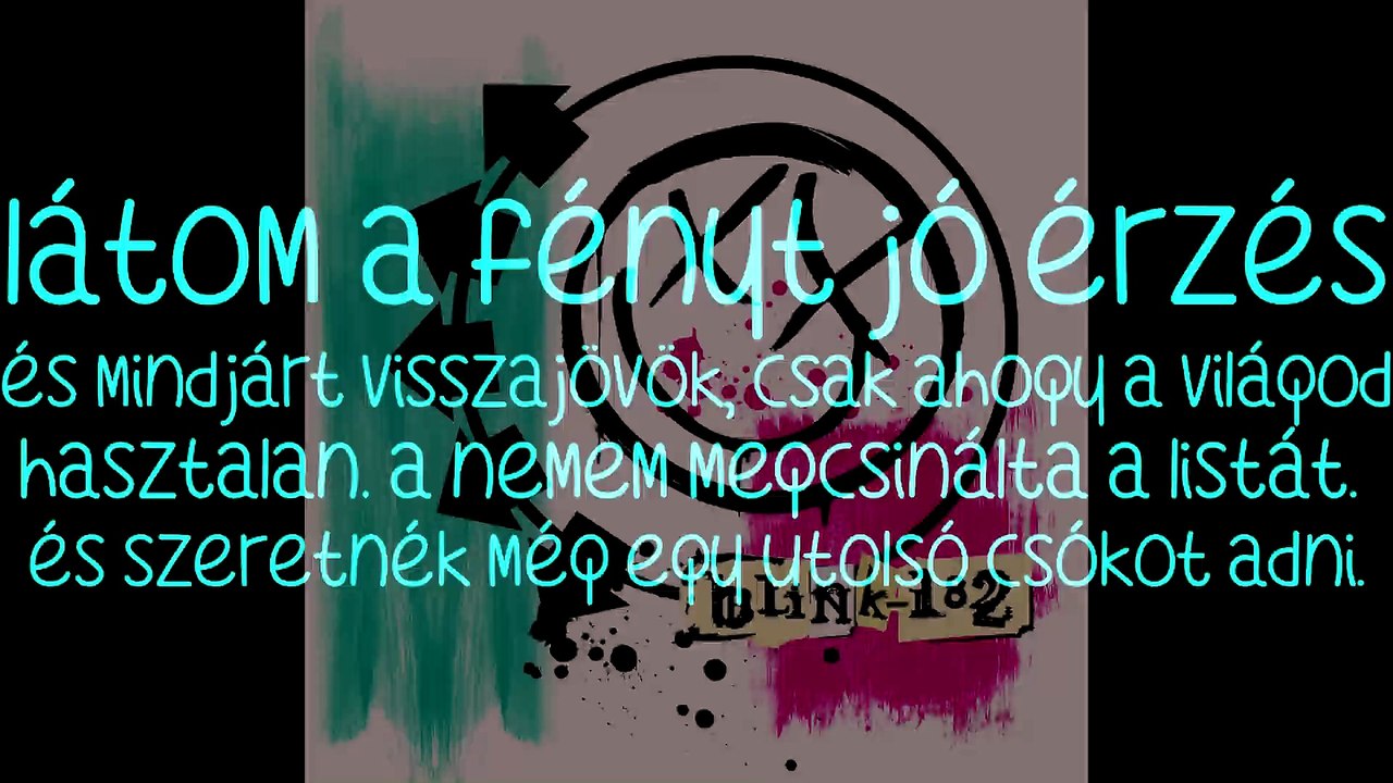 blink-182 – Not Now/Ne most magyar felirattal