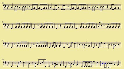 [ C Tuba ] Glad You Came - The Wanted - www.downloadsheetmusic.com.br