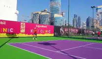 ATP - Doha - Karlovic et Bemelmans à l'entraînement