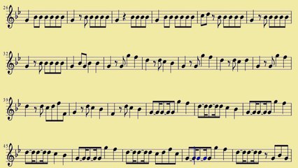 [ Violin ] Glad You Came - The Wanted - www.downloadsheetmusic.com.br