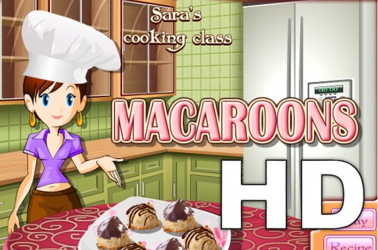 Play cooking games online - Sara's Cooking Class - Macaroons Game - gameplay walkthrough