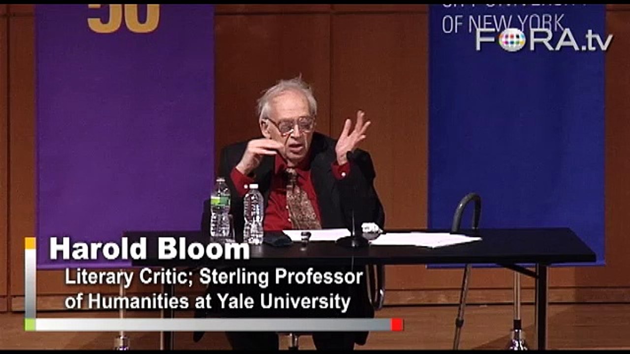 Harold Bloom: Shakespeare, Strangeness, and Meaning
