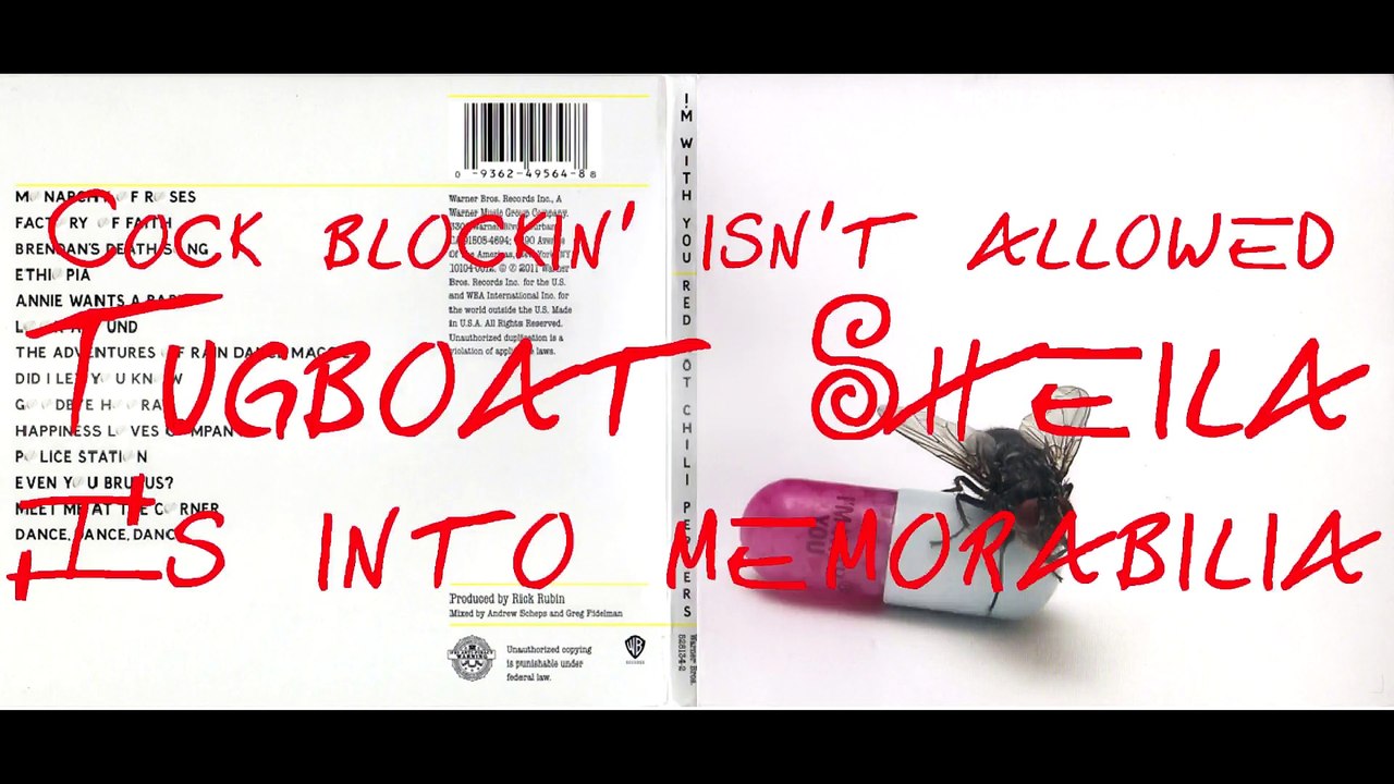 Red Hot Chili Peppers - The Adventures of Rain Dance Maggie with lyrics