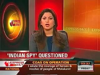Indian media News indian spy arrested in lahore