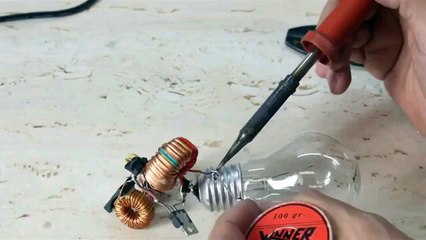 Free Energy Light Bulb!!! Amazing