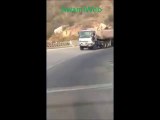 Truck brakes failed on Motorway