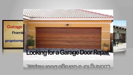 Garage Door Repair Framingham MA