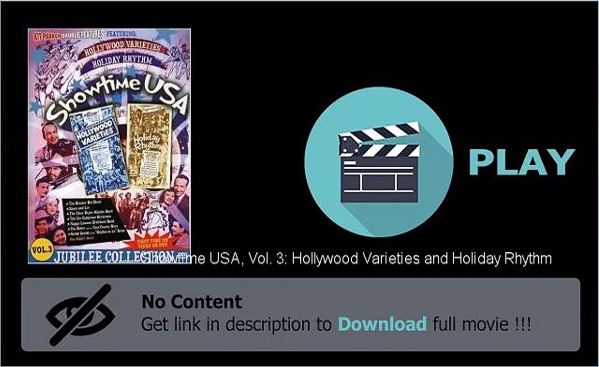 Download Showtime USA, Vol. 3: Hollywood Varieties and Holiday Rhythm DvdRip 3gp Mobile