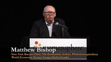 Matthew Bishop: 2013 is 'The Year of Philanthrowoman'
