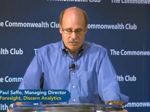 Paul Saffo: A Crazy, Turbulent Economy Is the New Normal