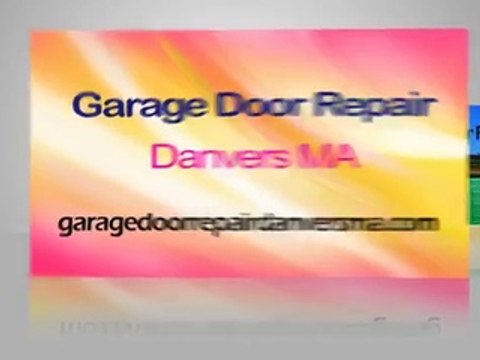 Garage Door Repair Danvers MA