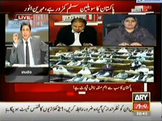 Intensive fight between Dr. Danish and Mahreen Anwar Raja (PPP)