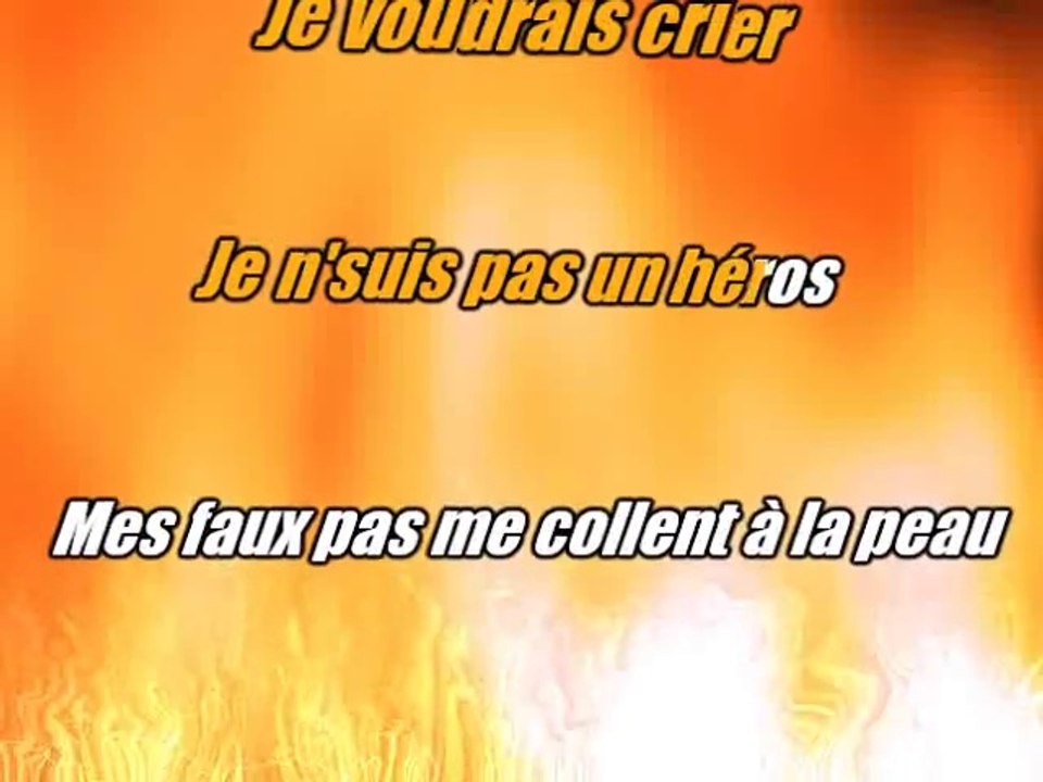 KARAOKE DANIEL BALAVOINE - Je ne suis pas un héros